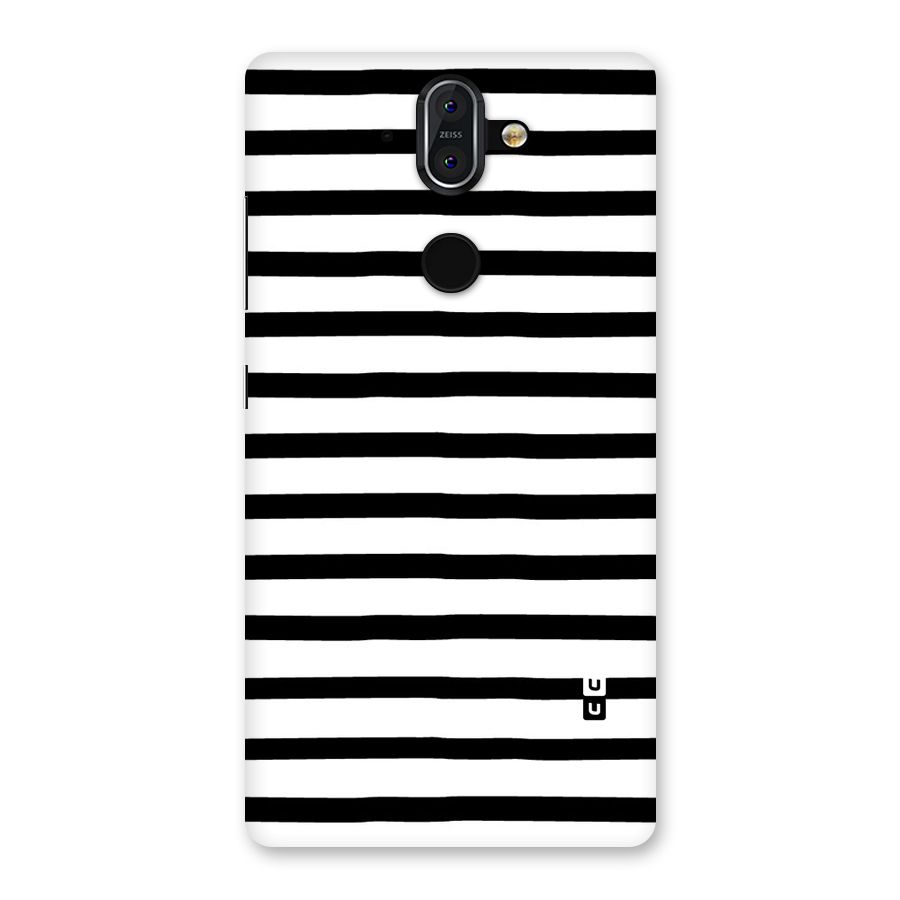 Elegant Basic Stripes Back Case for Nokia 8 Sirocco