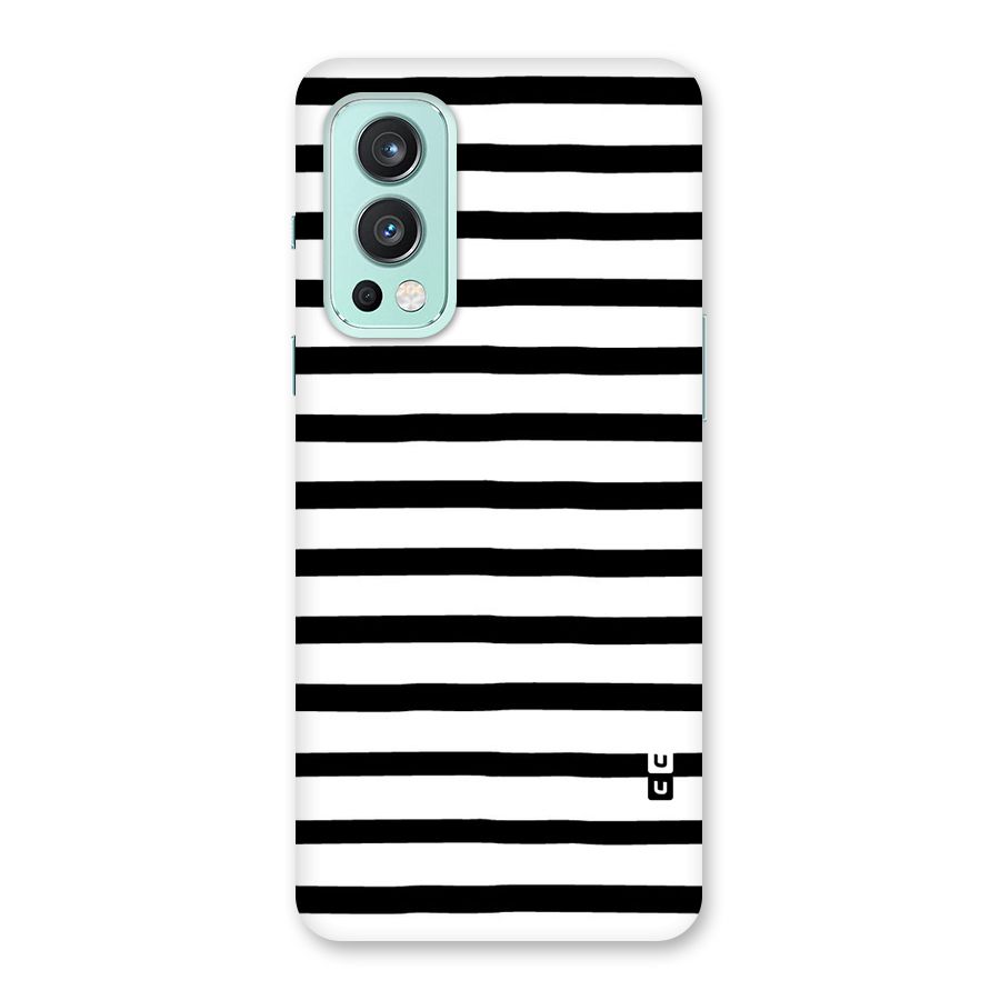 Elegant Basic Stripes Back Case for OnePlus Nord 2 5G