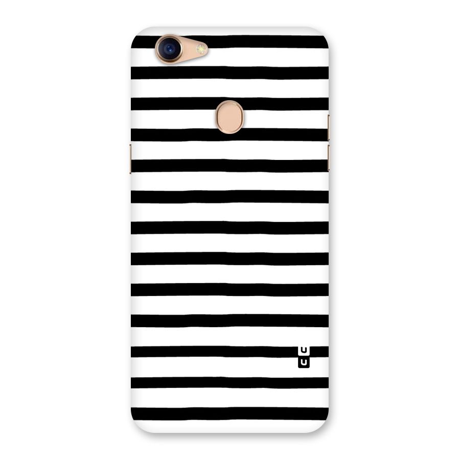 Elegant Basic Stripes Back Case for Oppo F5 Youth