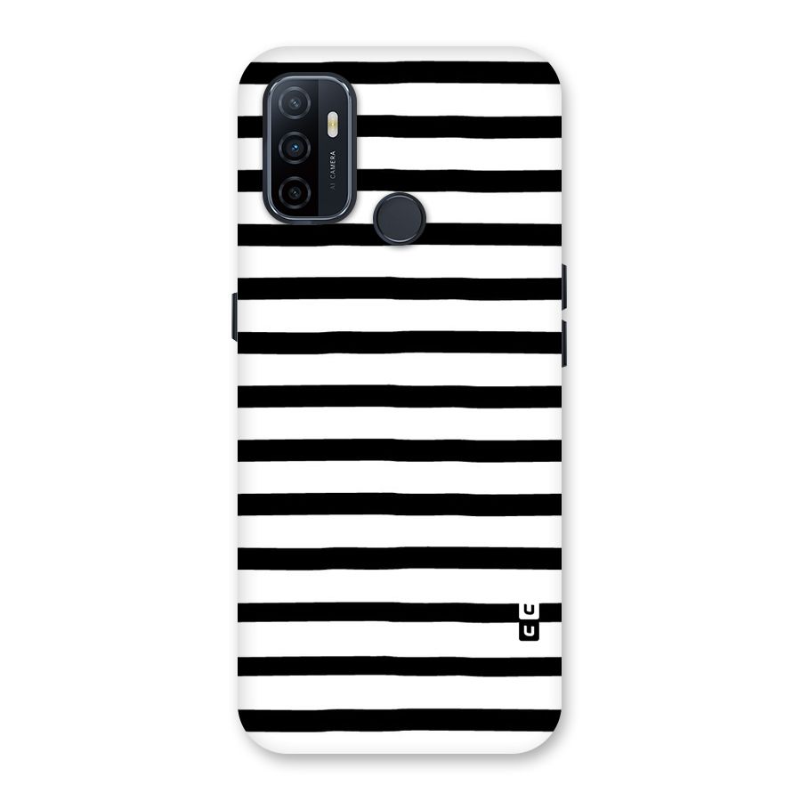 Elegant Basic Stripes Back Case for Oppo A32