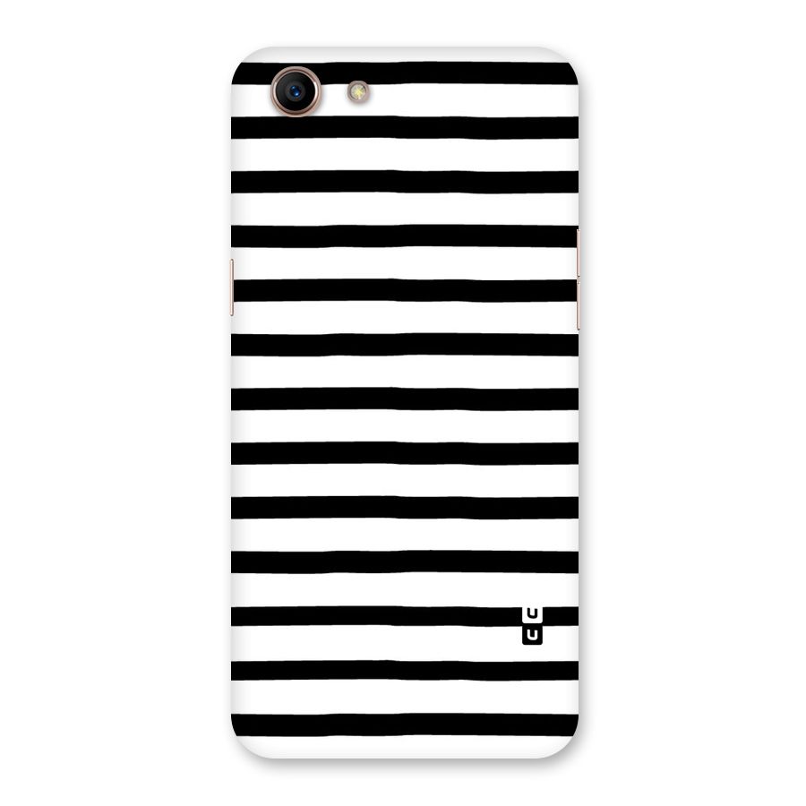 Elegant Basic Stripes Back Case for Oppo A83 (2018)