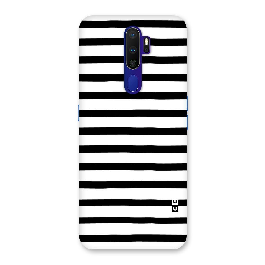 Elegant Basic Stripes Back Case for Oppo A9 (2020)