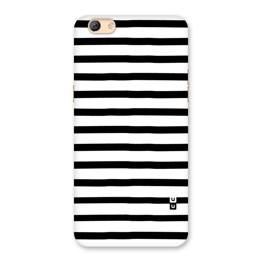 Elegant Basic Stripes Back Case for Oppo F3 Plus
