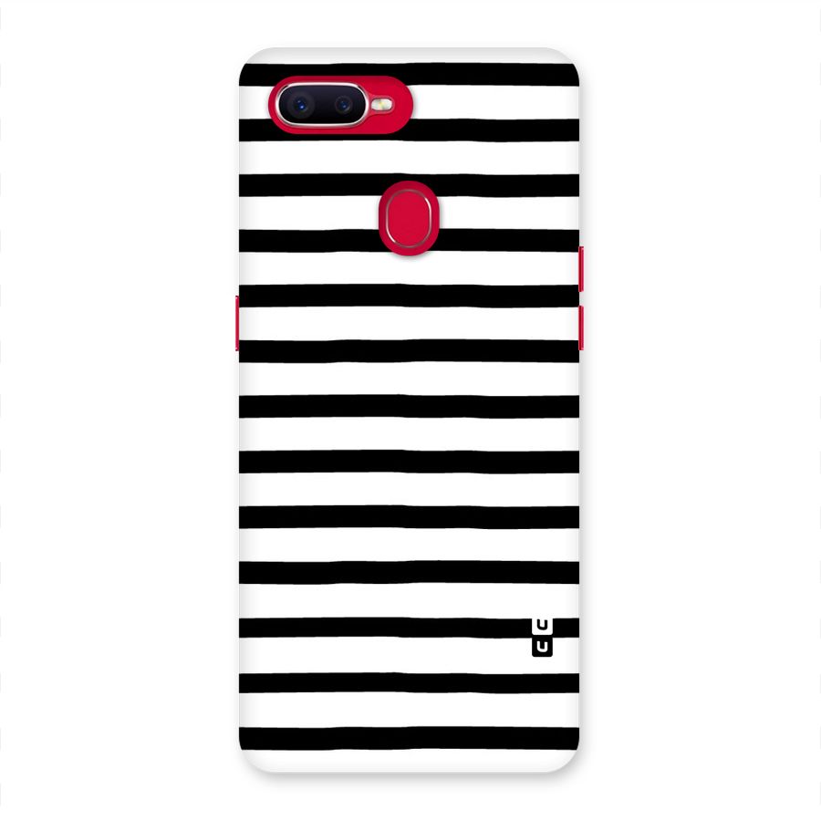 Elegant Basic Stripes Back Case for Oppo F9 Pro