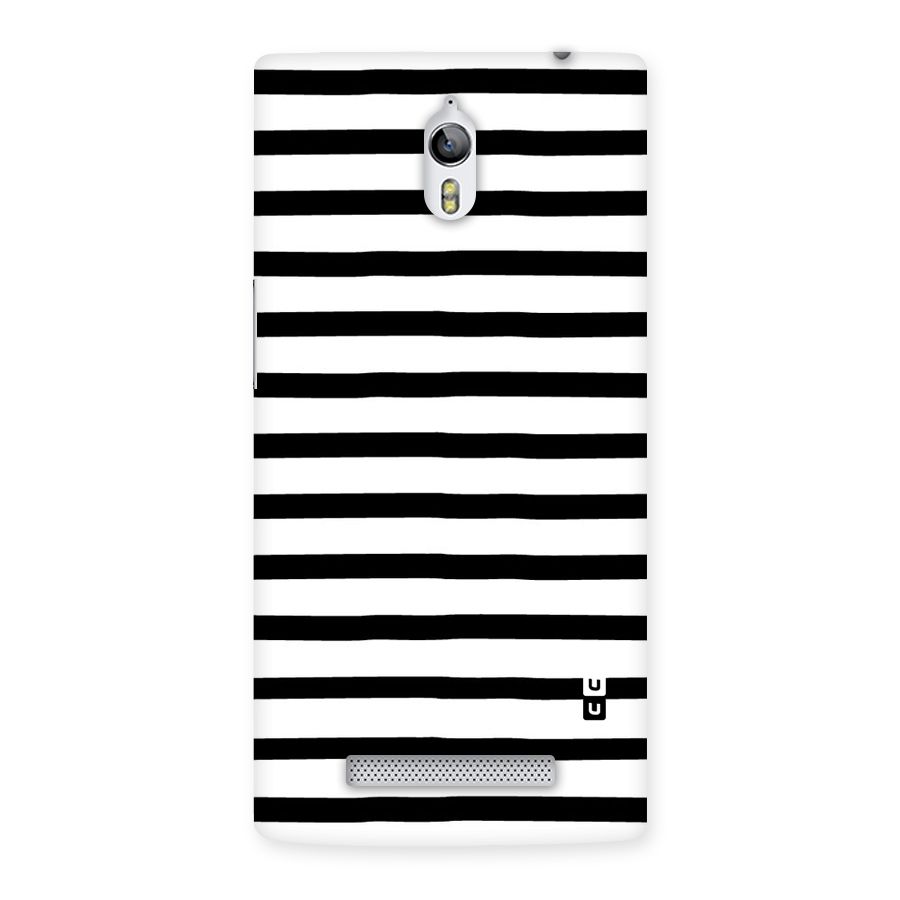 Elegant Basic Stripes Back Case for Oppo Find 7