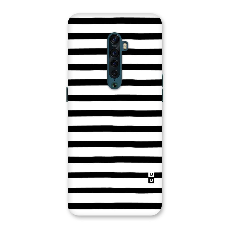 Elegant Basic Stripes Back Case for Oppo Reno2