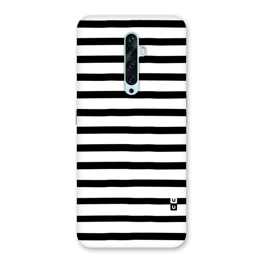 Elegant Basic Stripes Back Case for Oppo Reno2 F