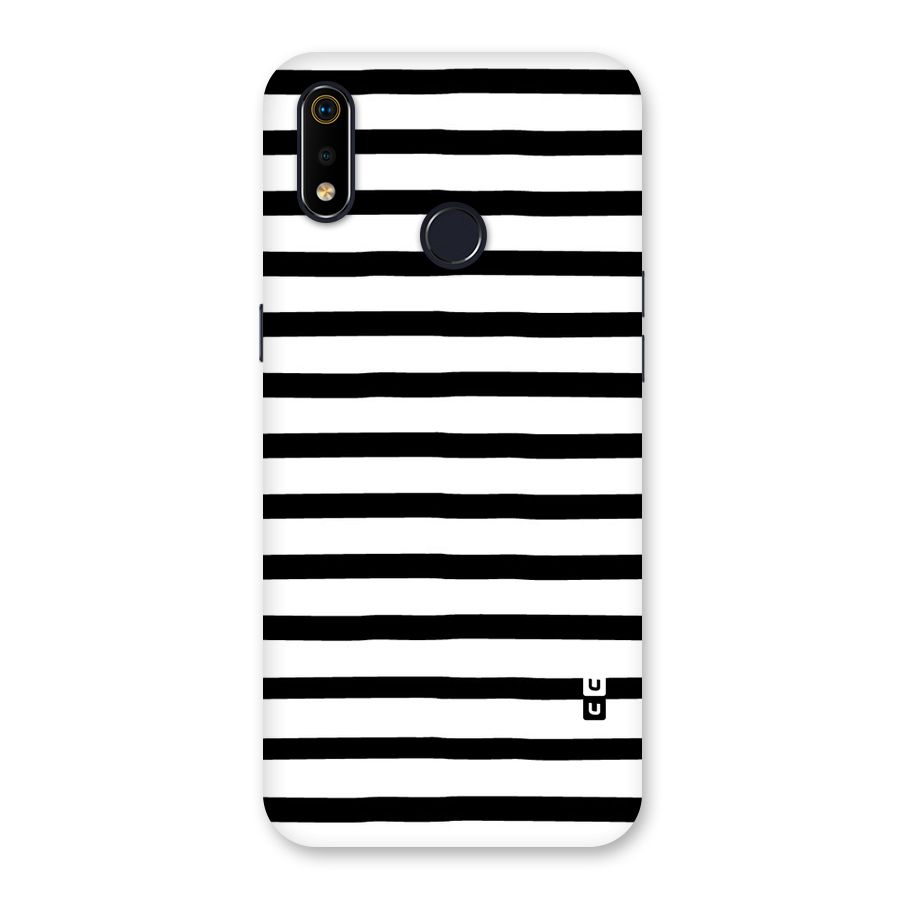 Elegant Basic Stripes Back Case for Realme 3i