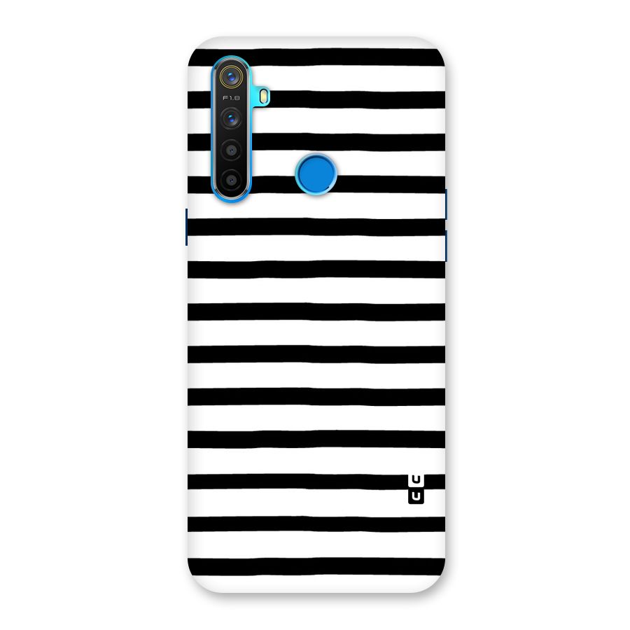 Elegant Basic Stripes Back Case for Realme 5