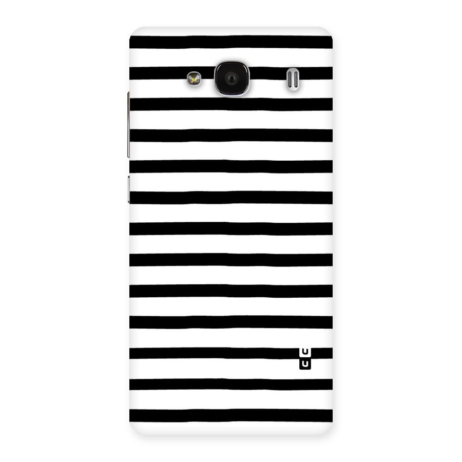 Elegant Basic Stripes Back Case for Redmi 2 Prime