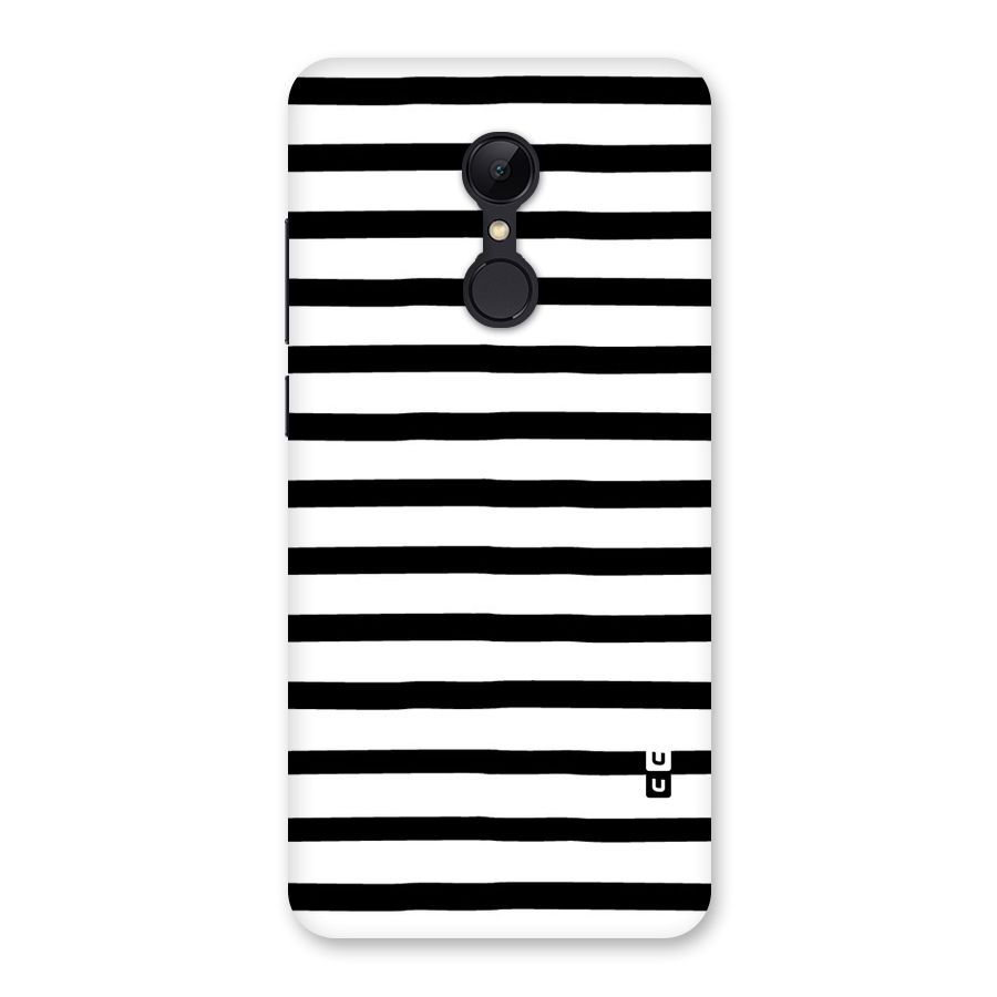 Elegant Basic Stripes Back Case for Redmi 5