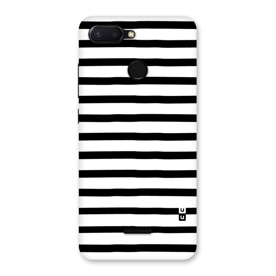 Elegant Basic Stripes Back Case for Redmi 6