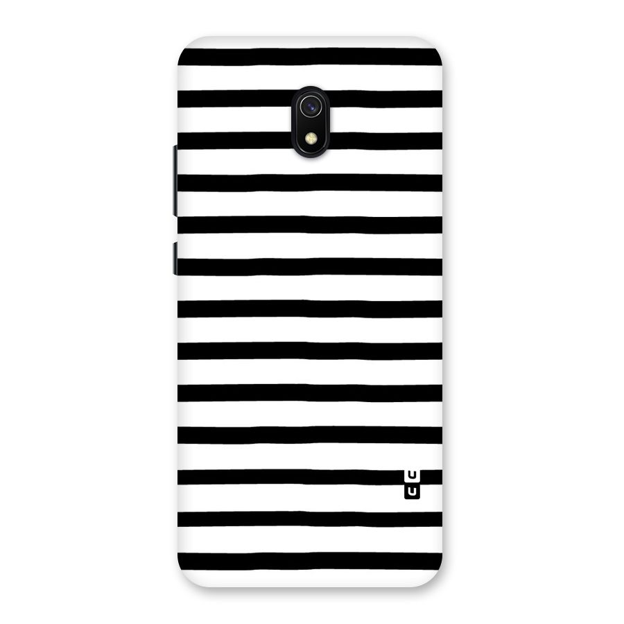 Elegant Basic Stripes Back Case for Redmi 8A