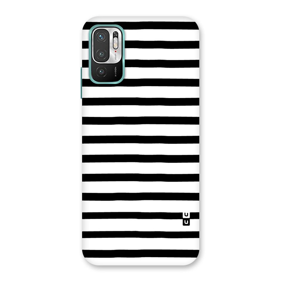 Elegant Basic Stripes Back Case for Redmi Note 10T 5G