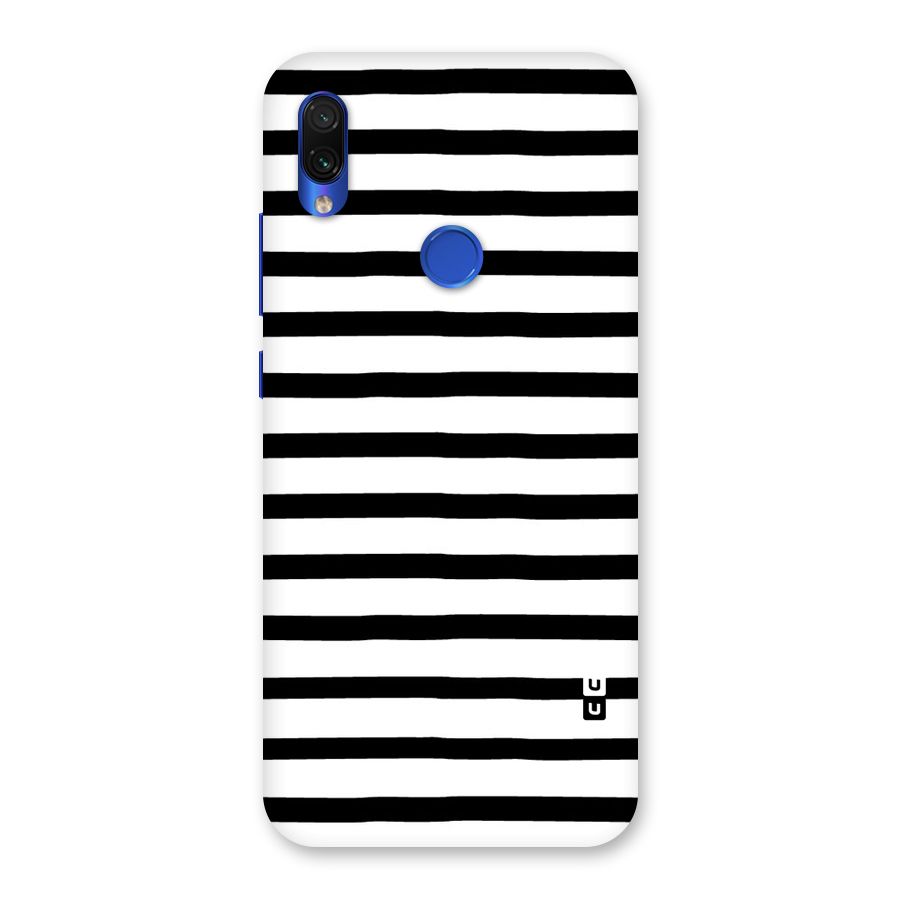 Elegant Basic Stripes Back Case for Redmi Note 7S