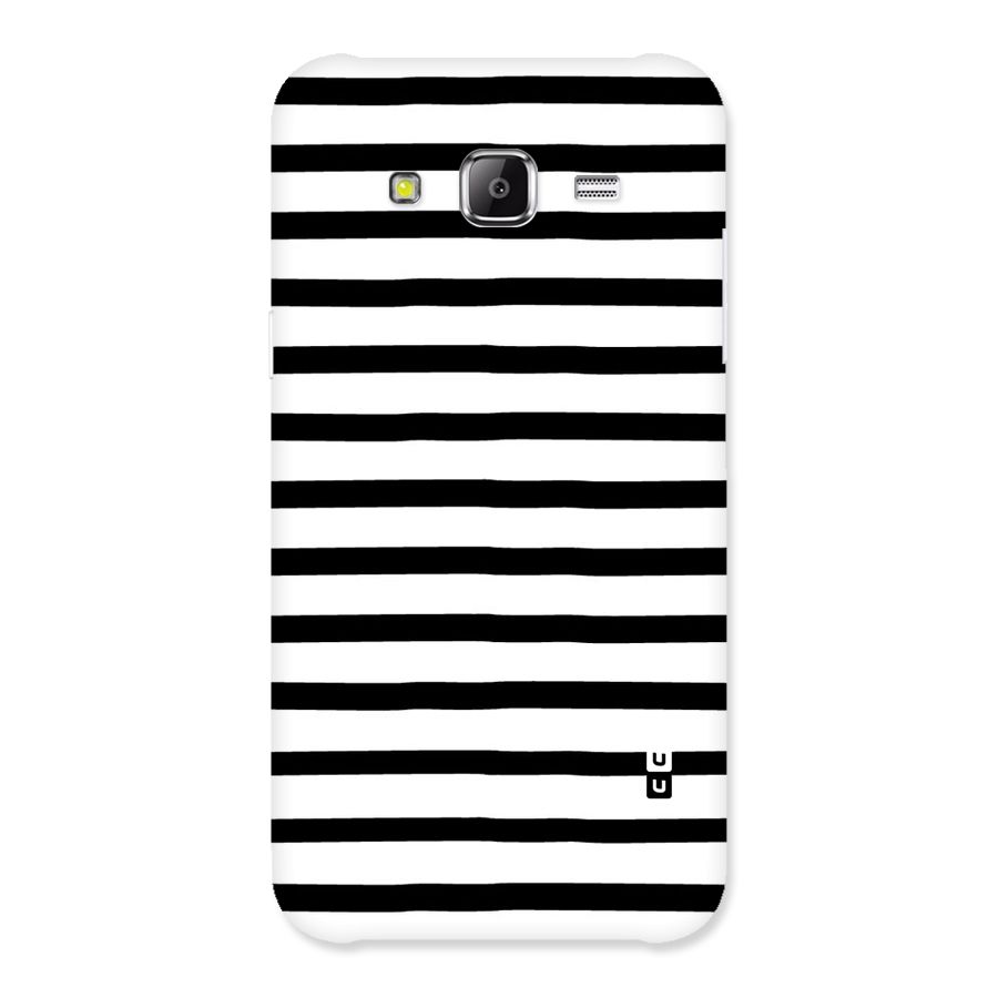 Elegant Basic Stripes Back Case for Samsung Galaxy J5