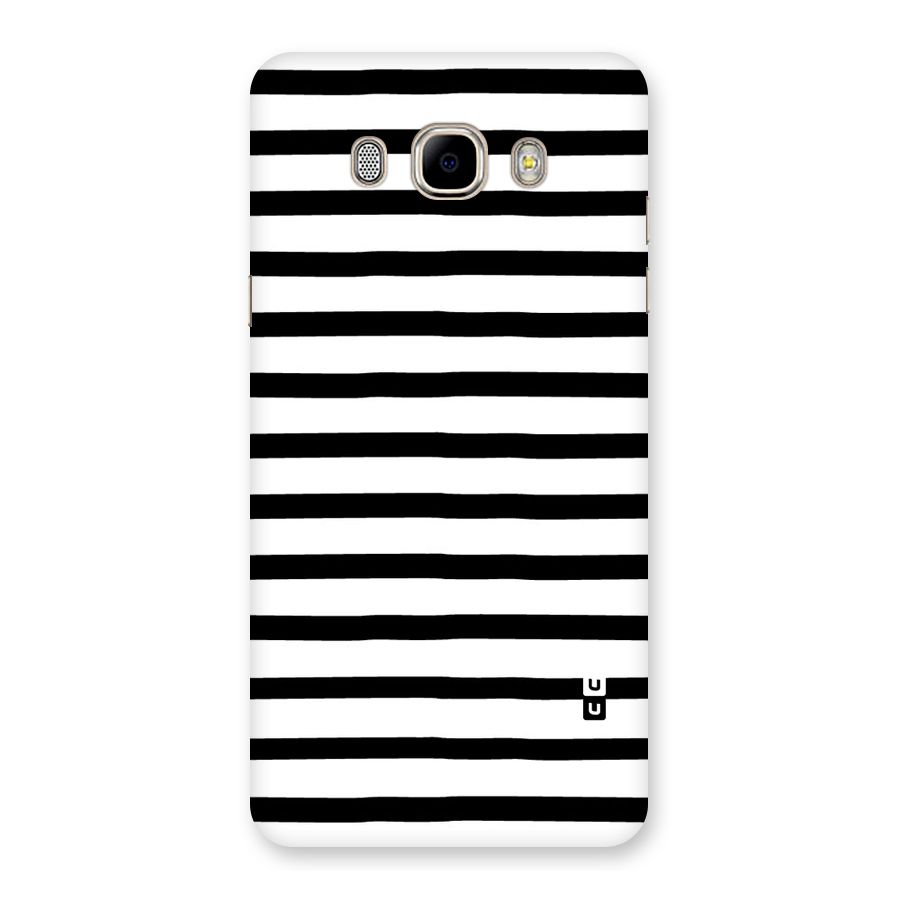 Elegant Basic Stripes Back Case for Samsung Galaxy J7 2016