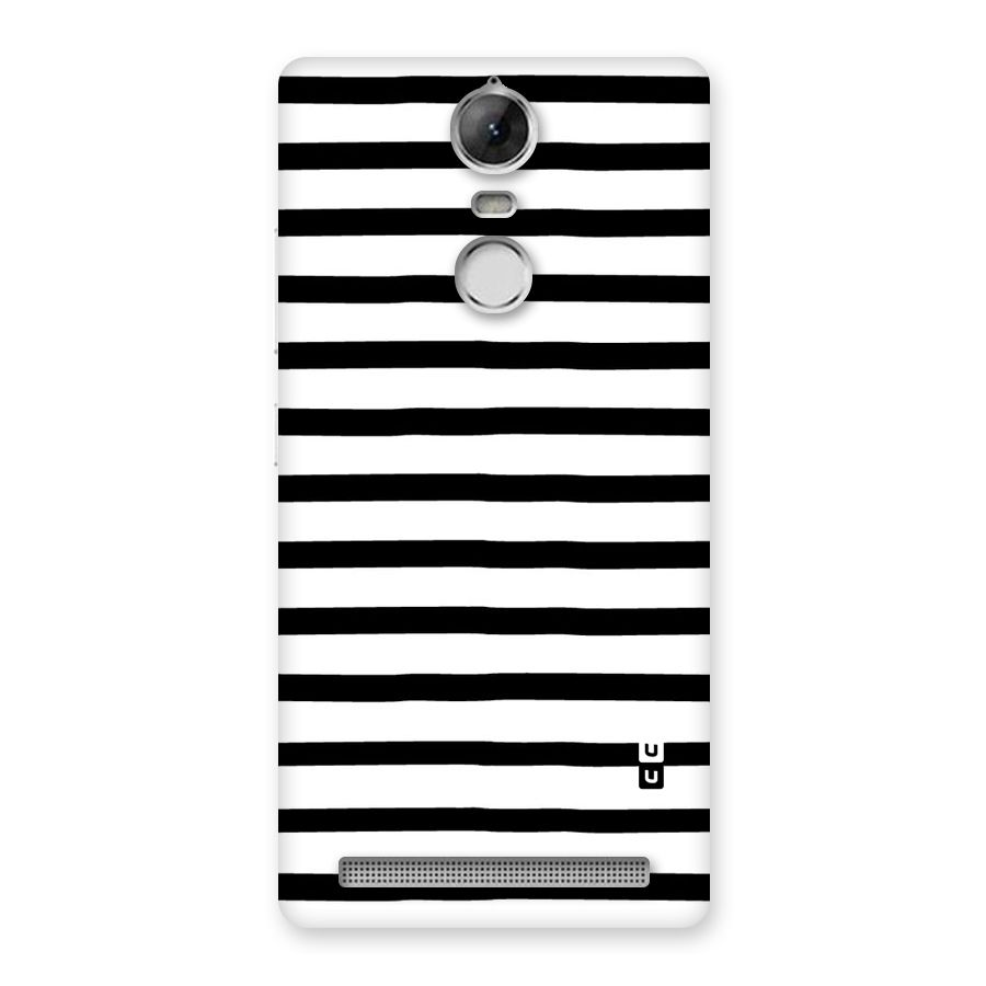 Elegant Basic Stripes Back Case for Vibe K5 Note