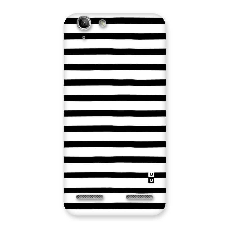 Elegant Basic Stripes Back Case for Vibe K5 Plus