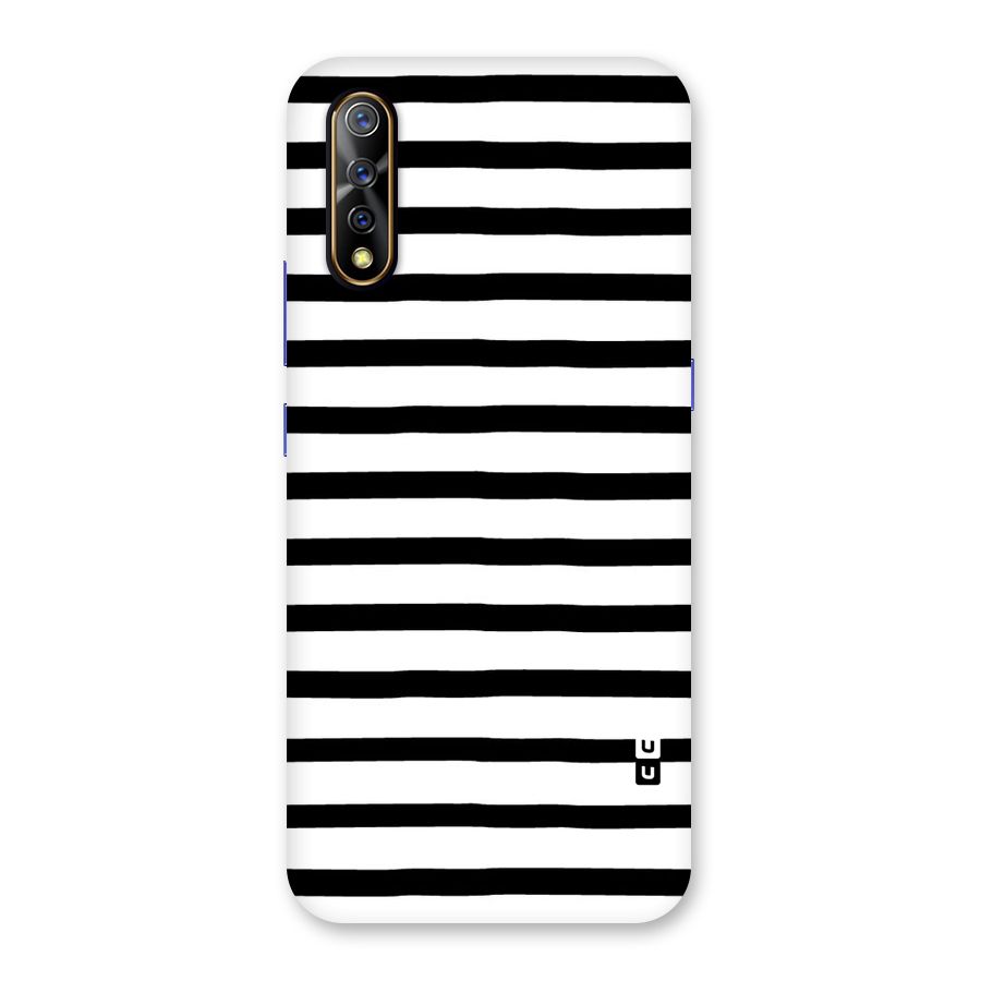Elegant Basic Stripes Back Case for Vivo S1