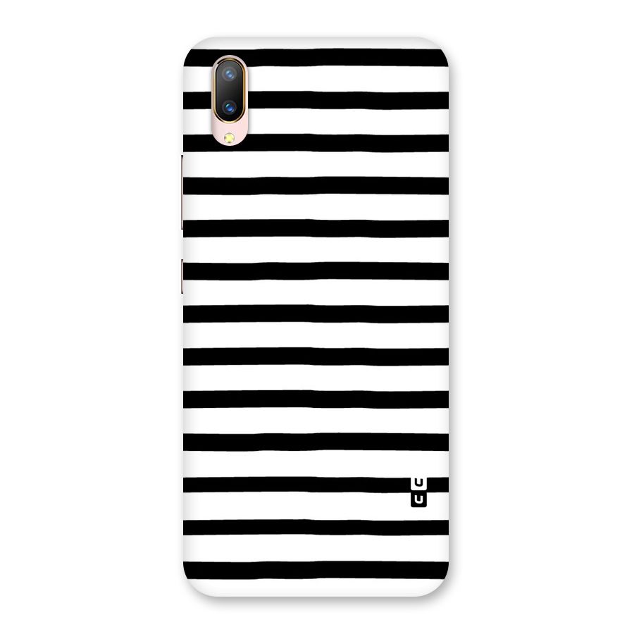 Elegant Basic Stripes Back Case for Vivo V11 Pro