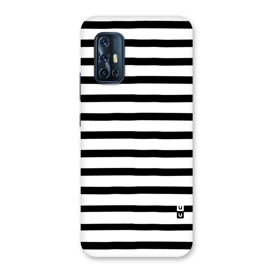 Elegant Basic Stripes Back Case for Vivo V17