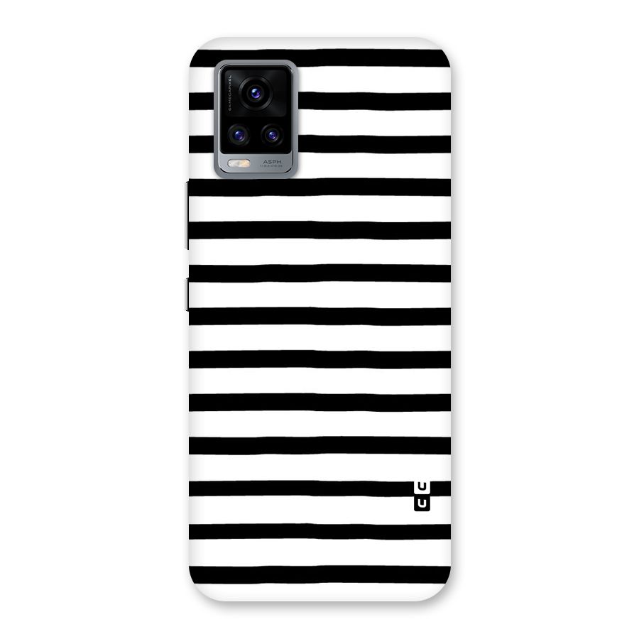 Elegant Basic Stripes Back Case for Vivo V20