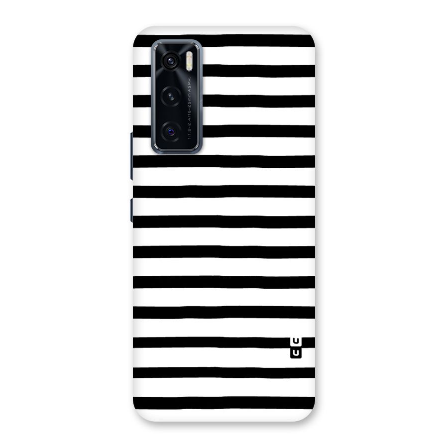 Elegant Basic Stripes Back Case for Vivo V20 SE