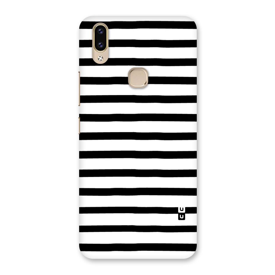Elegant Basic Stripes Back Case for Vivo V9 Youth