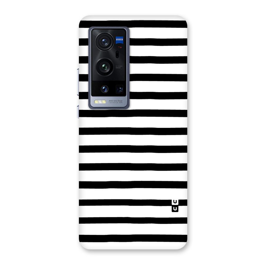 Elegant Basic Stripes Back Case for Vivo X60 Pro Plus