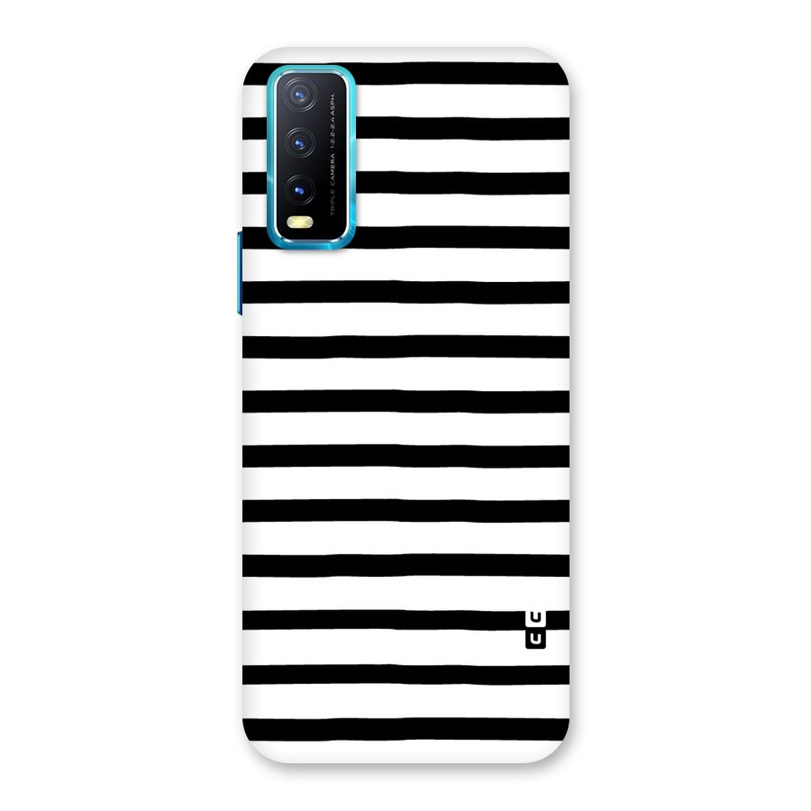 Elegant Basic Stripes Back Case for Vivo Y20A