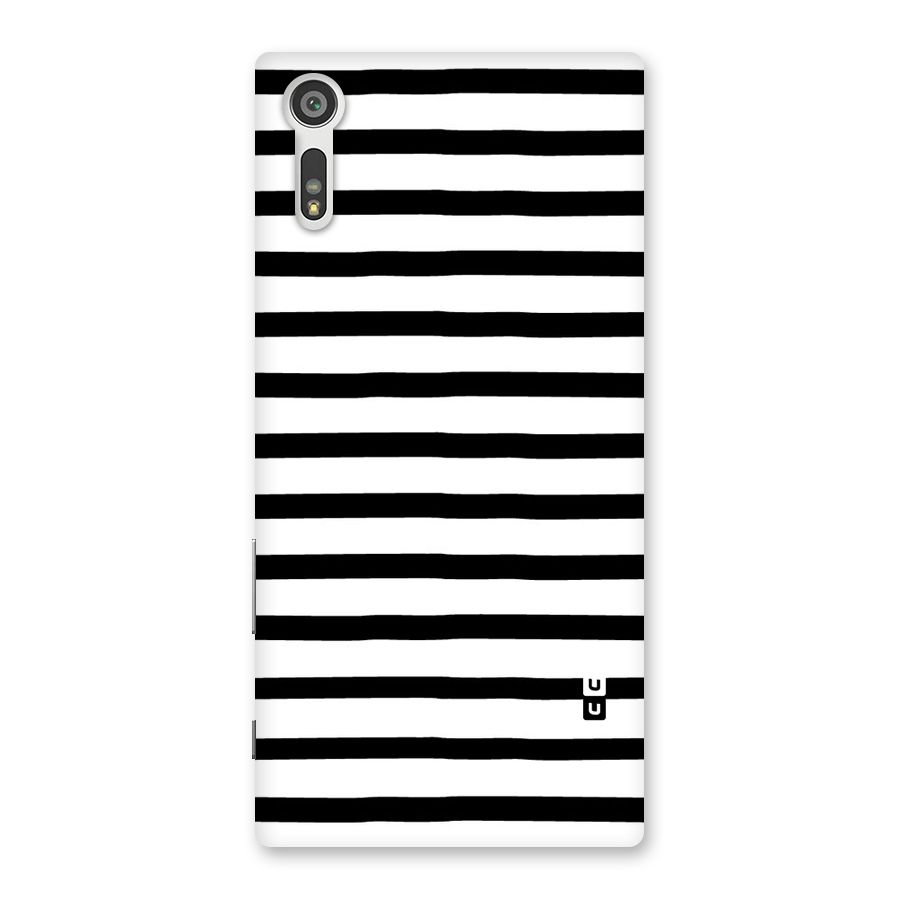 Elegant Basic Stripes Back Case for Xperia XZ