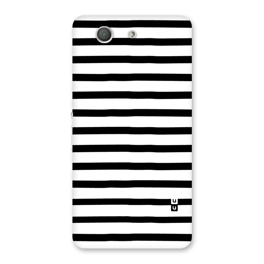 Elegant Basic Stripes Back Case for Xperia Z3 Compact