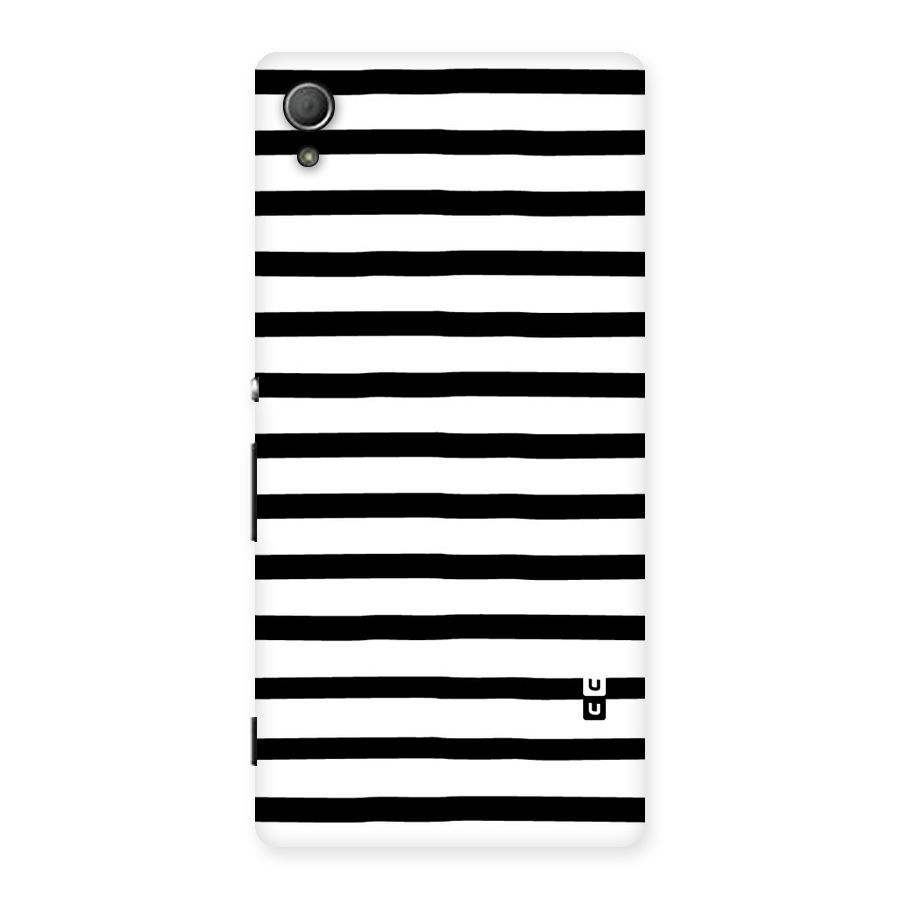 Elegant Basic Stripes Back Case for Xperia Z4
