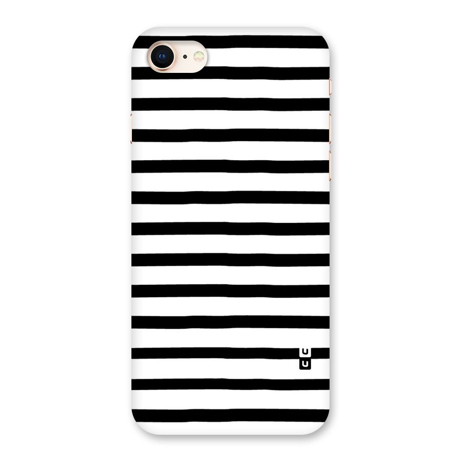 Elegant Basic Stripes Back Case for iPhone 8
