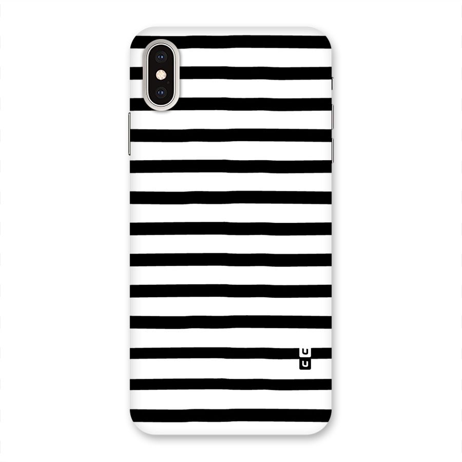 Elegant Basic Stripes Back Case for iPhone XS Max