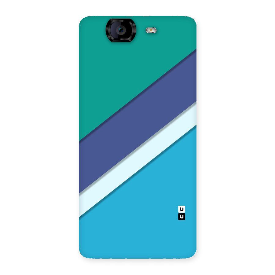 Elegant Colored Stripes Back Case for Canvas Knight A350