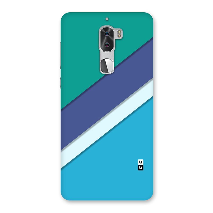 Elegant Colored Stripes Back Case for Coolpad Cool 1