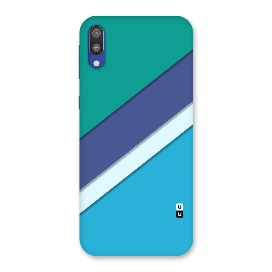 Elegant Colored Stripes Back Case for Galaxy M10