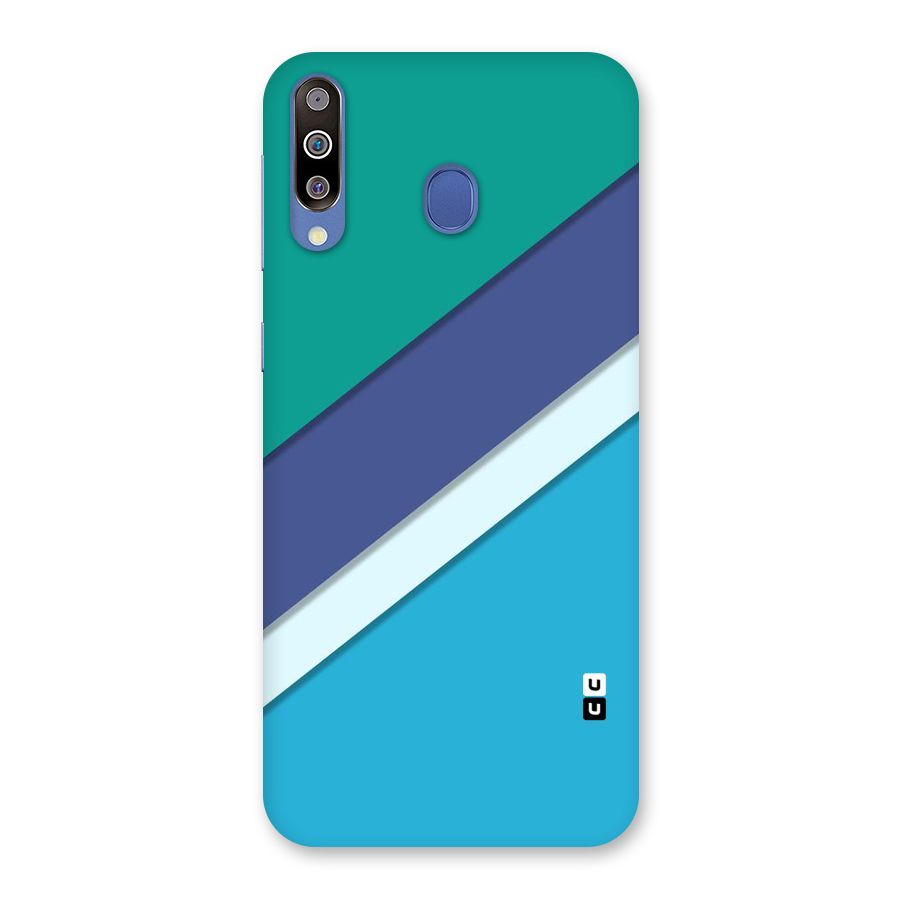 Elegant Colored Stripes Back Case for Galaxy M30