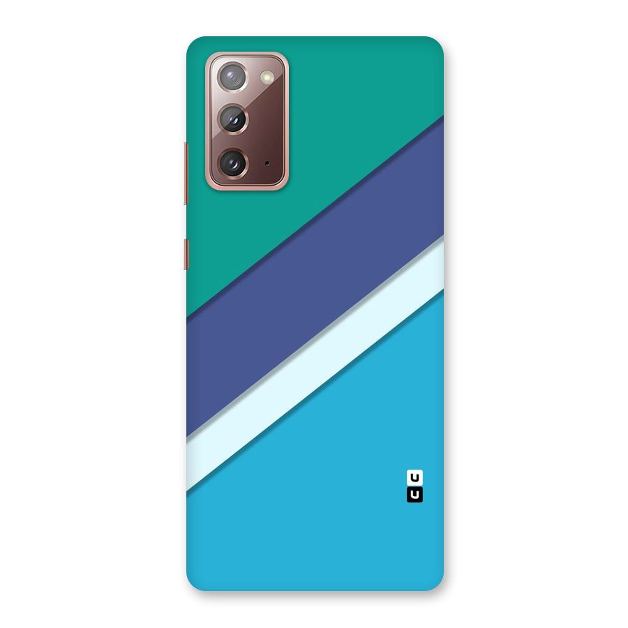 Elegant Colored Stripes Back Case for Galaxy Note 20