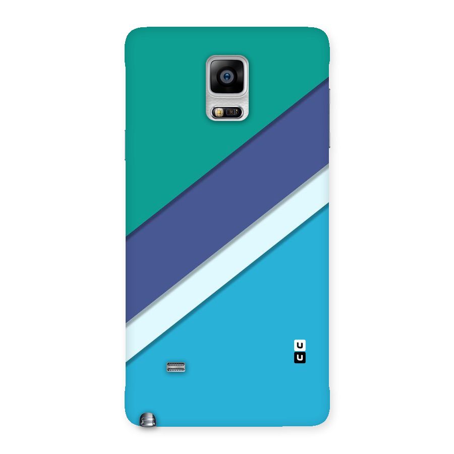 Elegant Colored Stripes Back Case for Galaxy Note 4