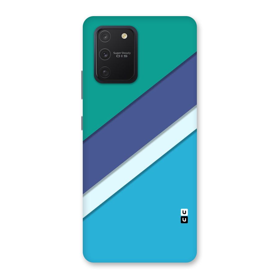 Elegant Colored Stripes Back Case for Galaxy S10 Lite
