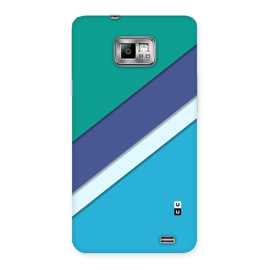 Elegant Colored Stripes Back Case for Galaxy S2