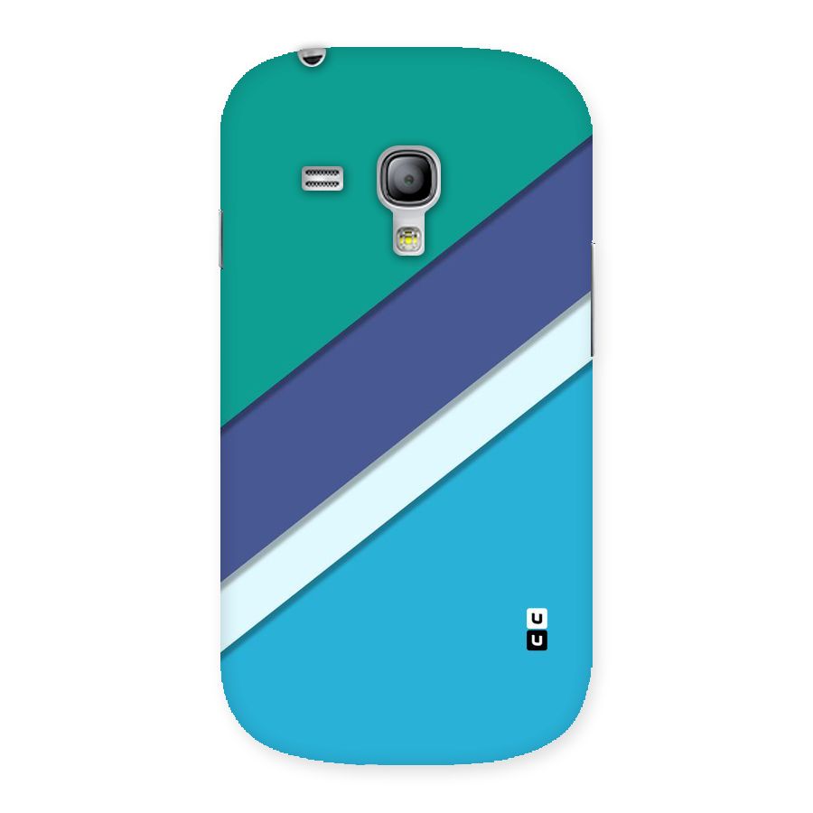 Elegant Colored Stripes Back Case for Galaxy S3 Mini