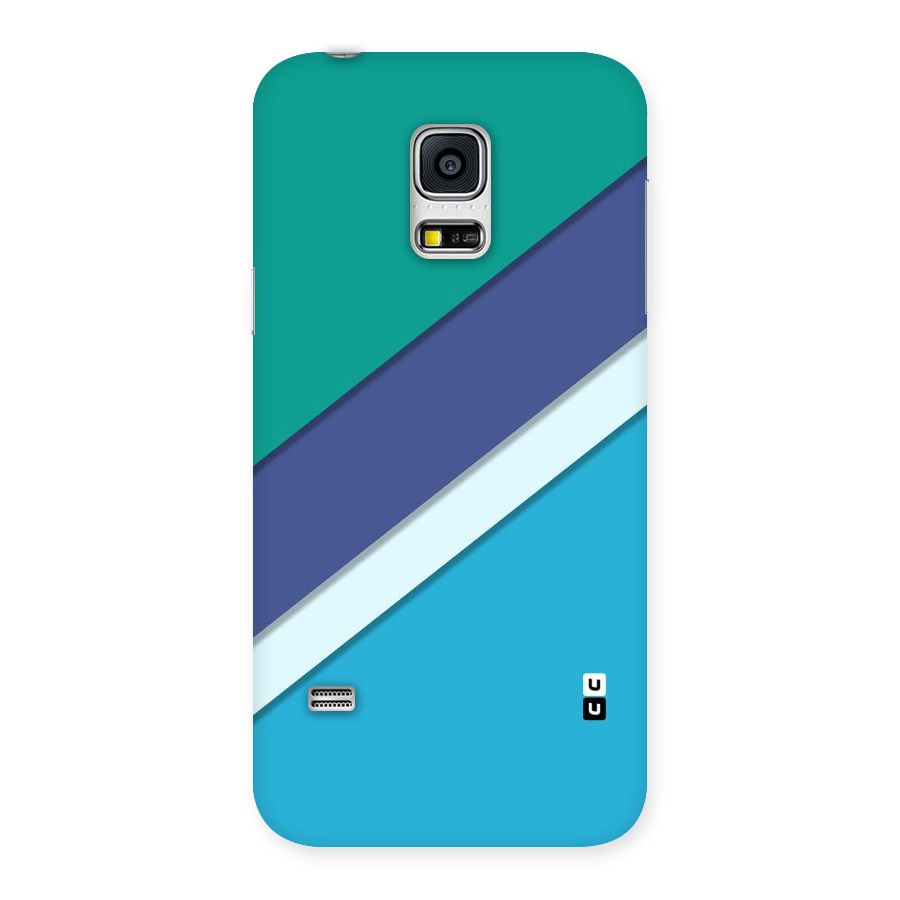 Elegant Colored Stripes Back Case for Galaxy S5 Mini