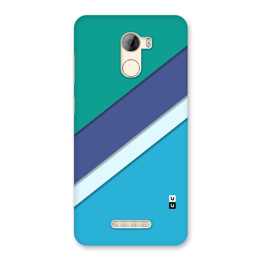 Elegant Colored Stripes Back Case for Gionee A1 LIte