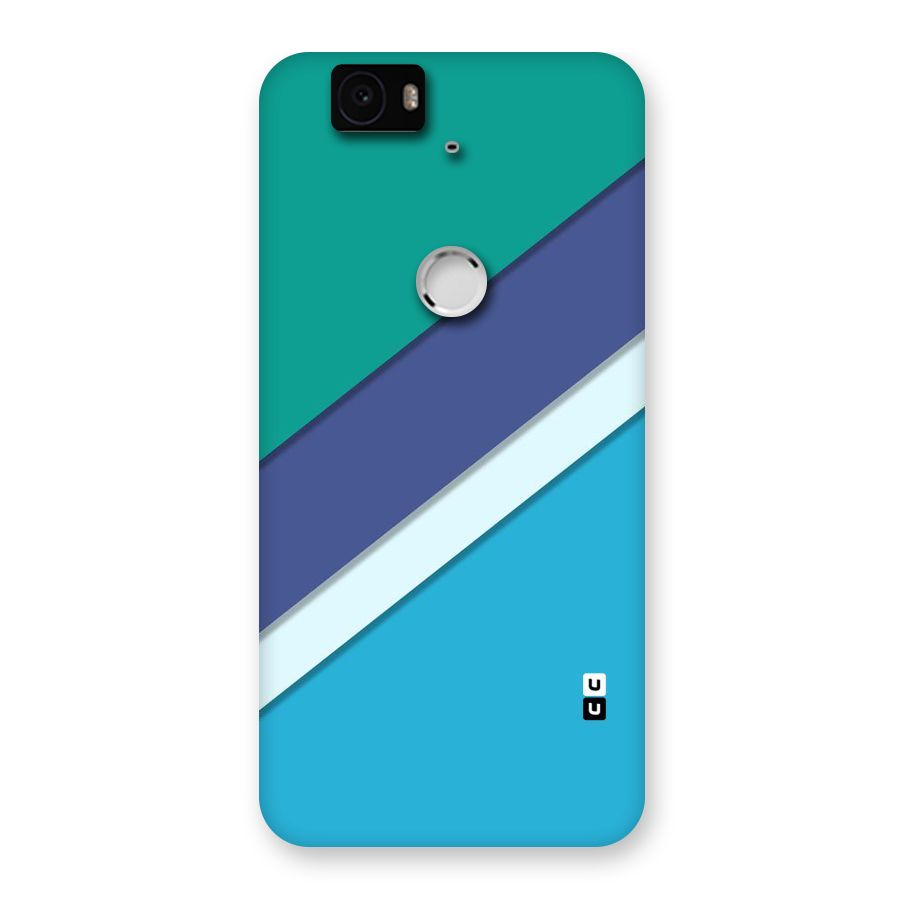 Elegant Colored Stripes Back Case for Google Nexus-6P