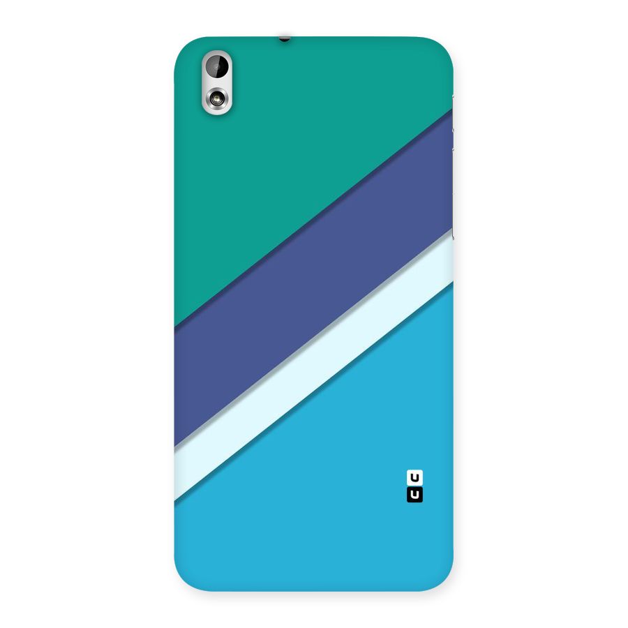Elegant Colored Stripes Back Case for HTC Desire 816s