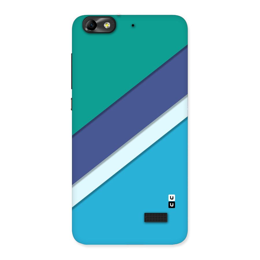 Elegant Colored Stripes Back Case for Honor 4C